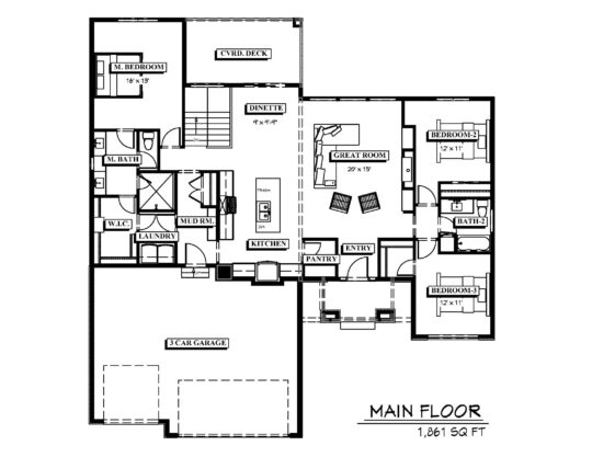 Sydney Plan - Echelon Homes Omaha