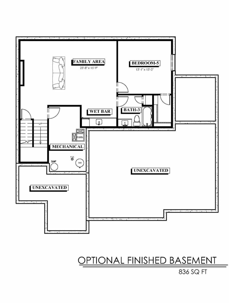 Summit plan basement